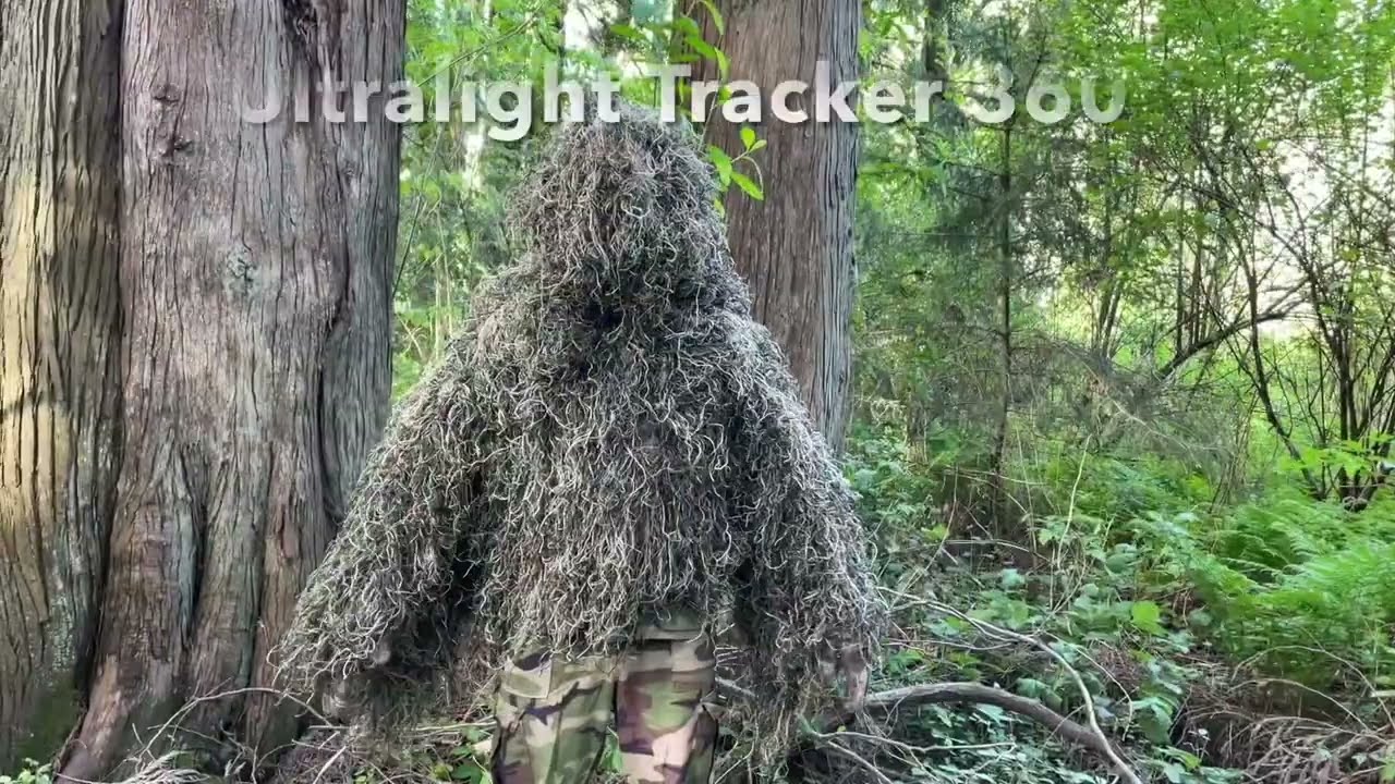Tracker Ghillie Poncho Ultralight and Jute