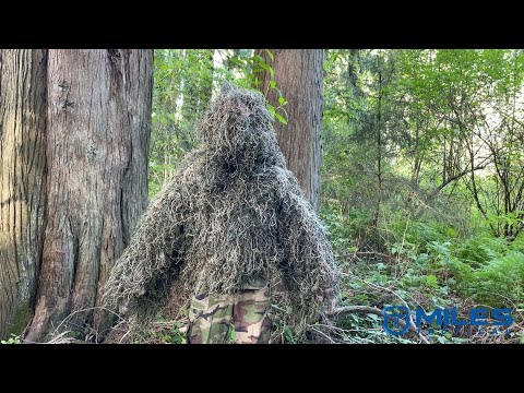 Ghillie Suit Hood Veil Poncho Camouflage for Hunting, Airsoft, Paintball and Snipers