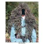 Ghillie Jute Back Pack/Veil 2x3