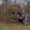 Backpack Tent with Ghillie Blind Cover - Thumbnail Image 3