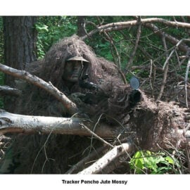 Tracker Jute Ghillie Poncho