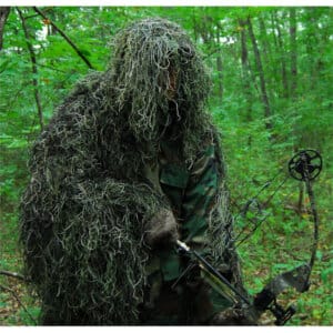 BDU Ultra-Light Bow Hunting Ghillie Suit Jacket - Image 4