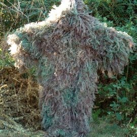 Jute Ghillie Poncho