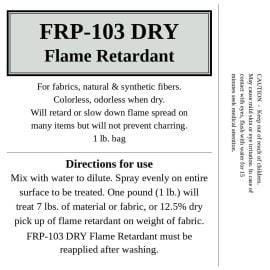 Fire Retardant for Jute Ghillies