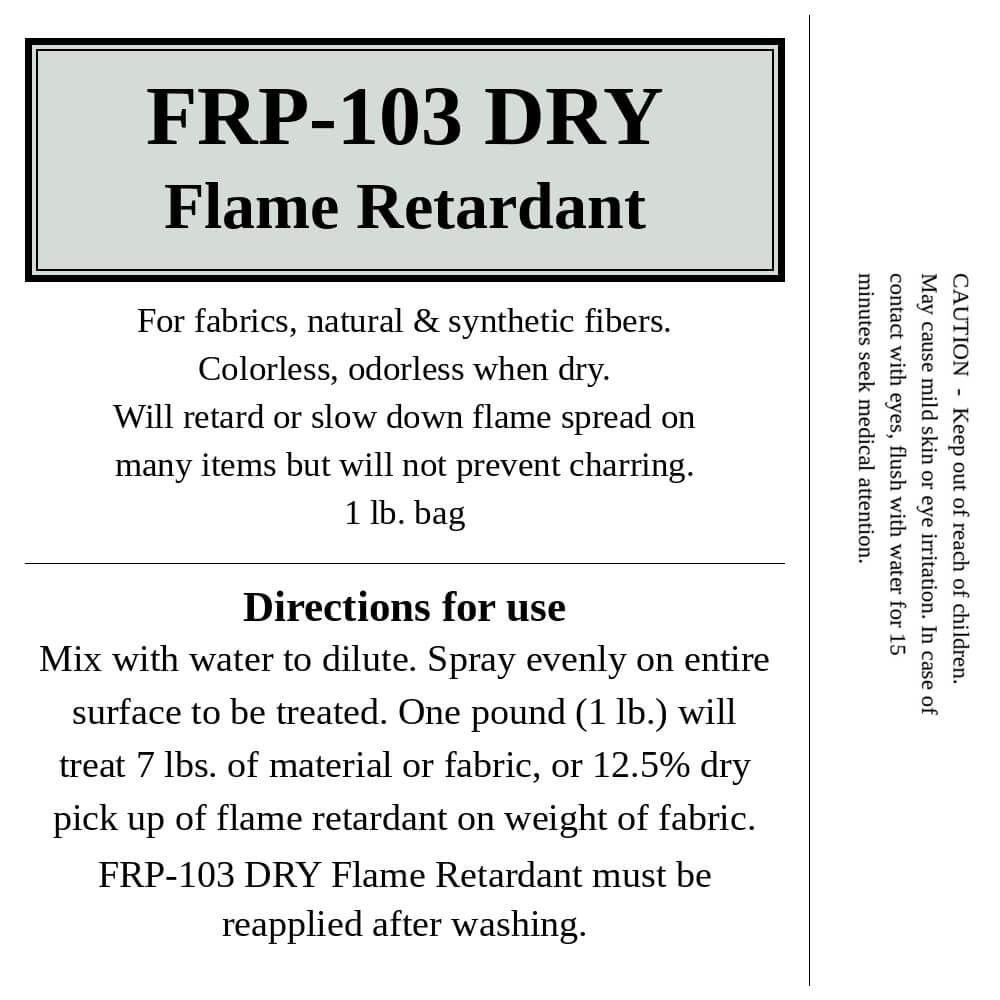 Fire Retardant for Jute Ghillies - Image 1