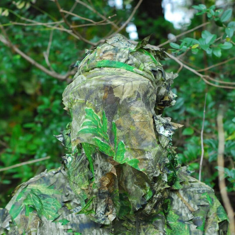 Titan 3D Camouflage Leafy Face Mask